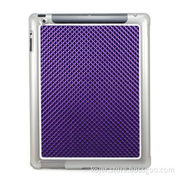 Plastic Cover for Apple's iPad 2, Made of PC and PU, Customized Patterns and Logos are Accepted